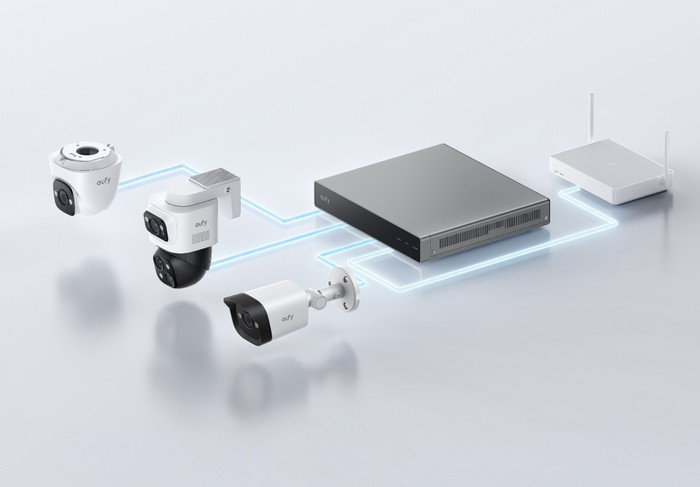 eufy PoE Security System + NVR + E41 4-pack visual supplier