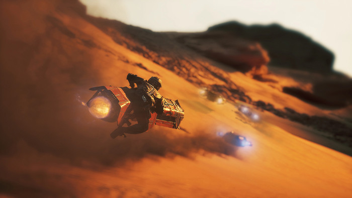 Star Wars: Galactic Racer PS5 product in gebruik