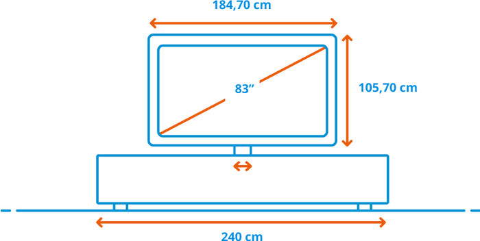 LG OLED 83" G6 (2026) + LG DSC9S visual Coolblue 1