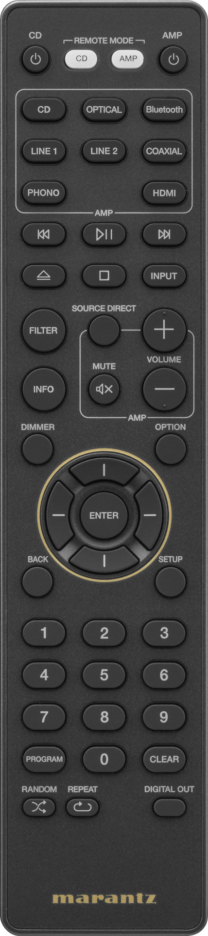 Marantz CD 70 Zwart accessoire