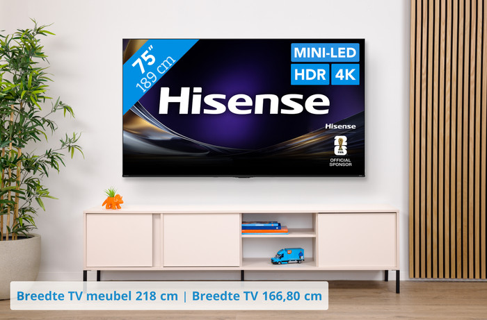 Hisense ULED 75" U79S PRO (2026) visual Coolblue 1
