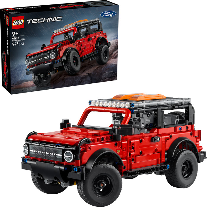 LEGO Autos Trio 42213 + 42226 + 42234 rechterkant