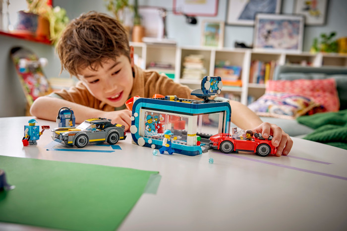 LEGO City - La Station de Lavage Automatique 60497 produit à l'usage