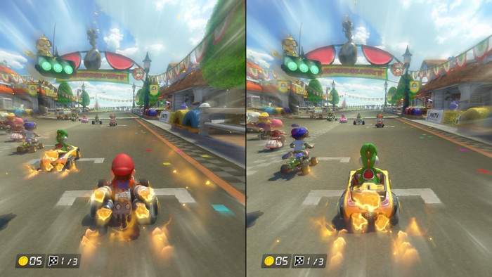 Mario Kart 8 Deluxe Nintendo Switch produit à l'usage