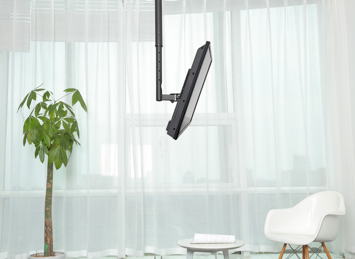 Neomounts FPMA-C060BLACK Support TV pour Plafonds Noir produit à l'usage