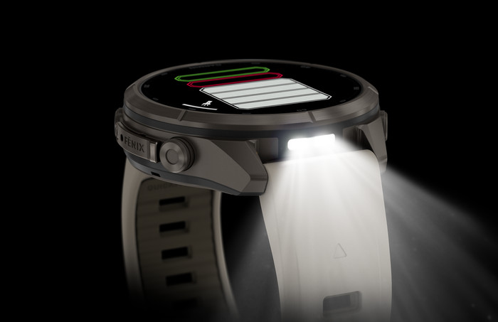 Garmin Fenix 9 Pro Titanium 43mm detail