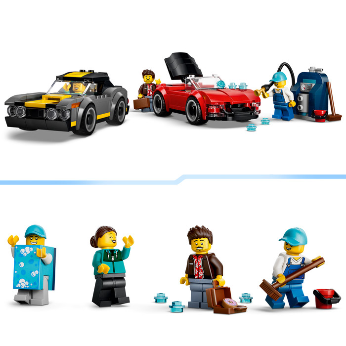 LEGO City - La Station de Lavage Automatique 60497 détail