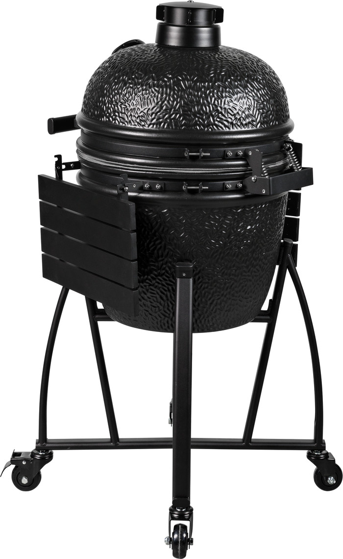 Grill Guru Prime Satin Black Medium linkerkant
