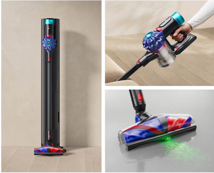 Dyson V10 Konical product in gebruik