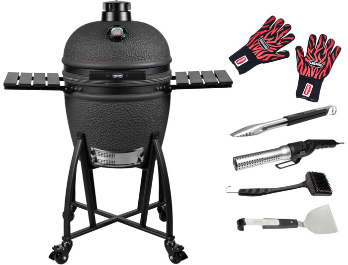 Grill Guru Prime Matte Black Large Starterspakket Main Image