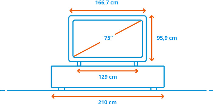 TCL LED 75" P6L (2026) + TCL S60K visual Coolblue 1