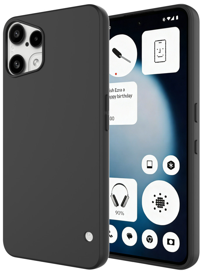 Just in Case Rugged Nothing Phone (3a) Lite Back Cover Black front