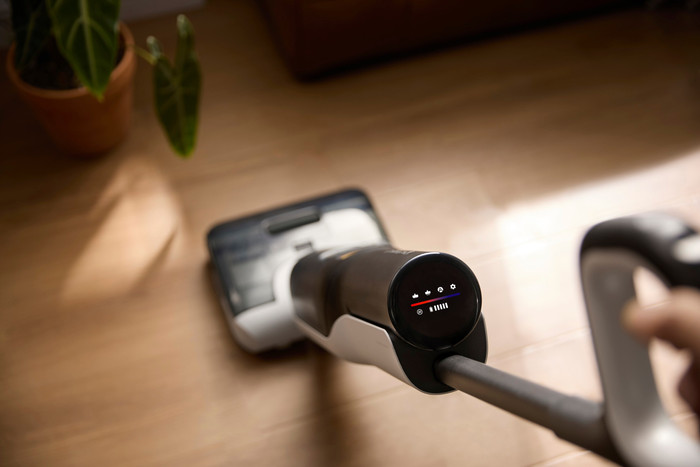 Roborock F25 product in gebruik