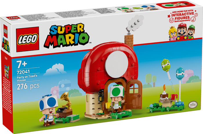 LEGO Super Mario Toads huisfeestje 72041 verpakking