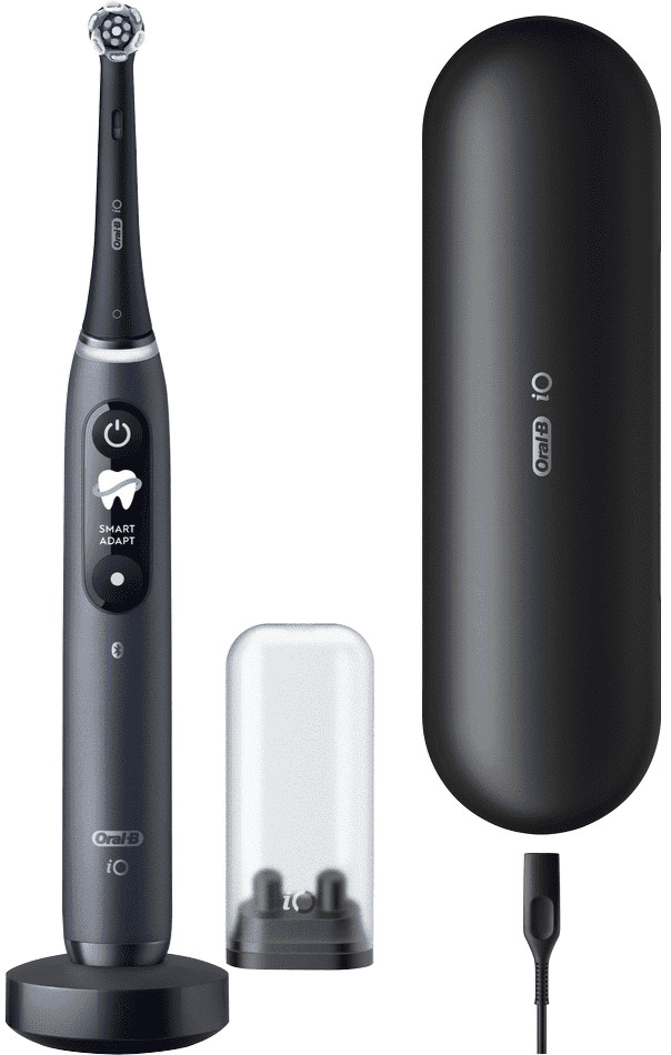 Oral-B iO 9N Black with Extra Brush Attachment Main Image