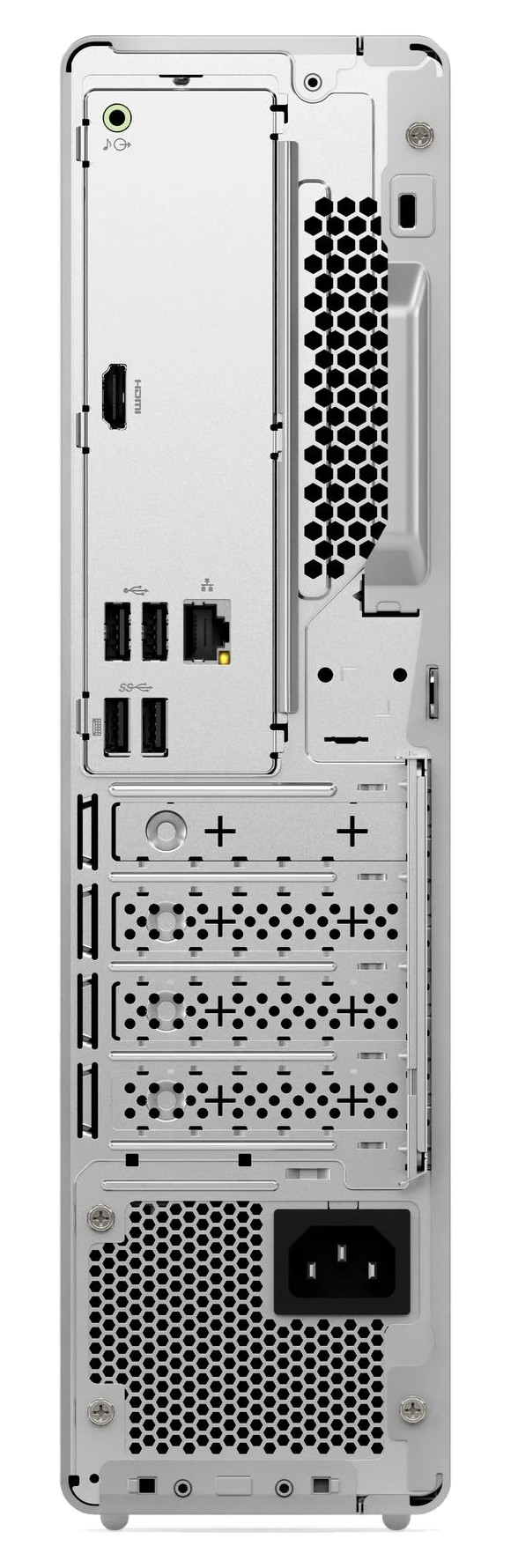 Lenovo IdeaCentre Tower 08IAS10 91CF002LMH achterkant