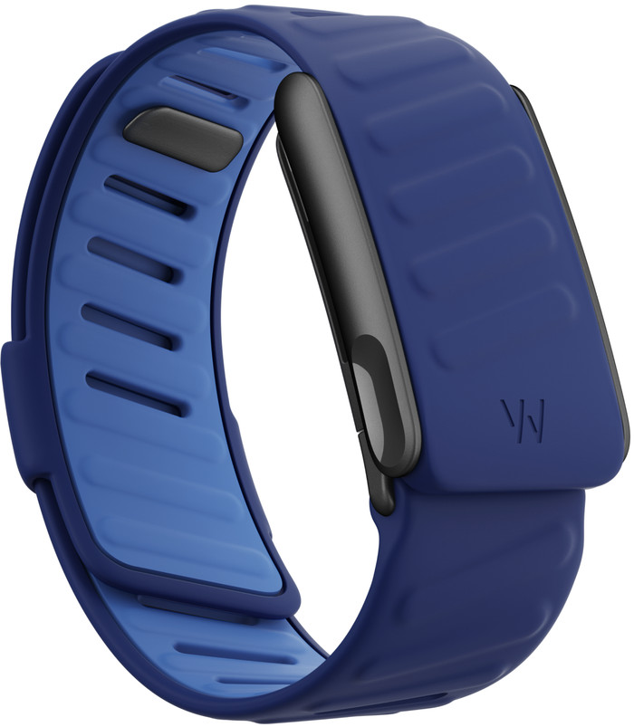 WHOOP MG SportFlex Band Blauw product in gebruik