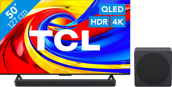 TCL QLED 50" P79L (2026) + TCL S60K Main Image