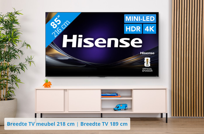 Hisense QD Mini-led 85" U79S PRO (2026) visual Coolblue 1