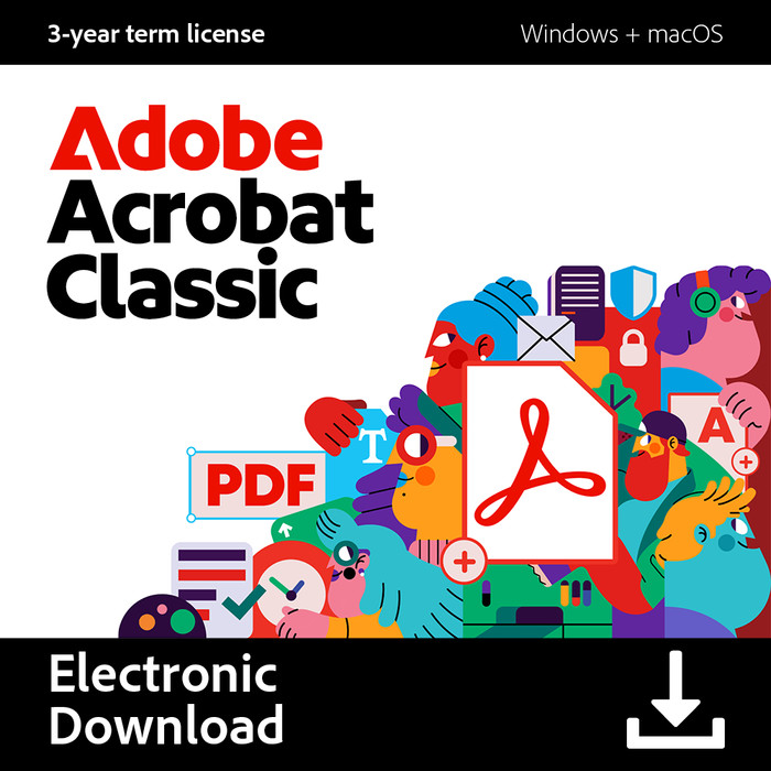 Adobe Acrobat Classic 3 Jaar - Digitaal Main Image