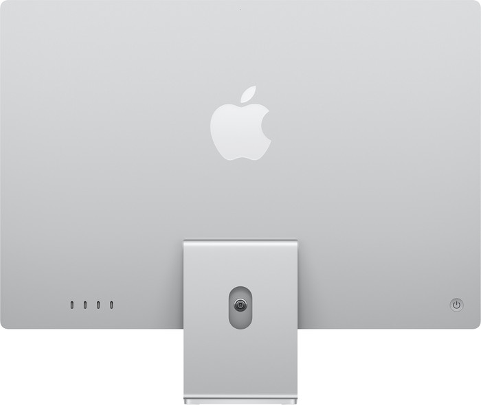 Apple iMac M6 (12 CPU / 12 GPU) 16GB/512GB Zilver AZERTY achterkant
