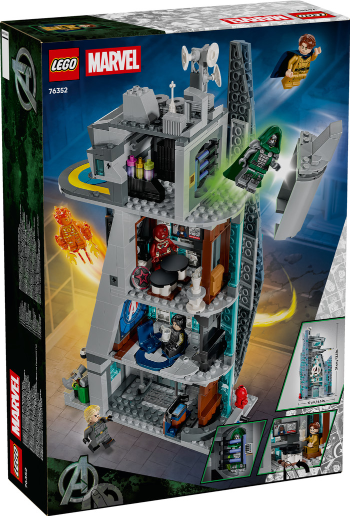 LEGO Marvel - Avengers : Doomsday La Nouvelle Tour des Avengers 76352 avant