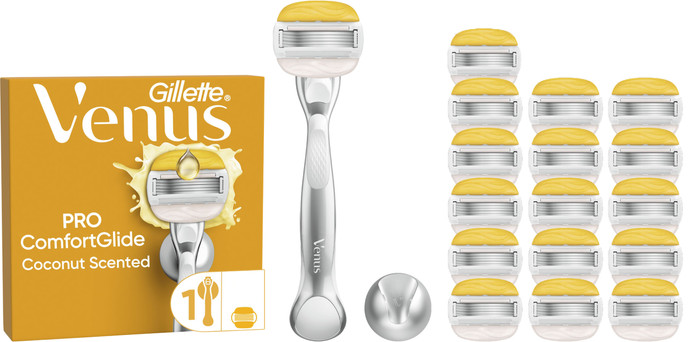 Gillette Venus Pro ComfortGlide + 16 navulmesjes Main Image