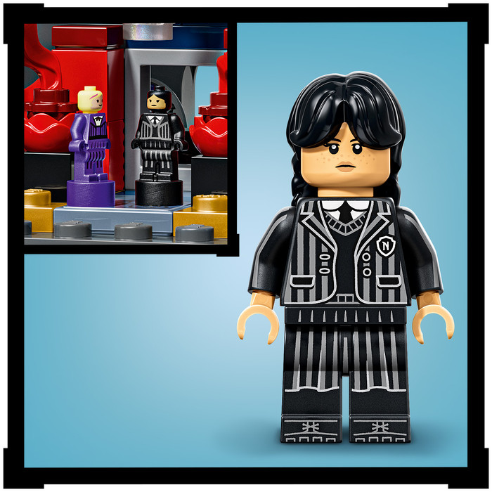 LEGO Mercredi - L'Académie Nevermore 76788 détail