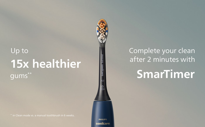 Philips Sonicare Series 7500 HX7423/10 Blauw detail