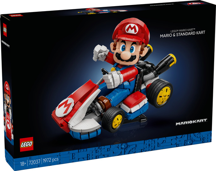 LEGO Super Mario - Mario Kart : Mario et Kart Standard 72037 emballage