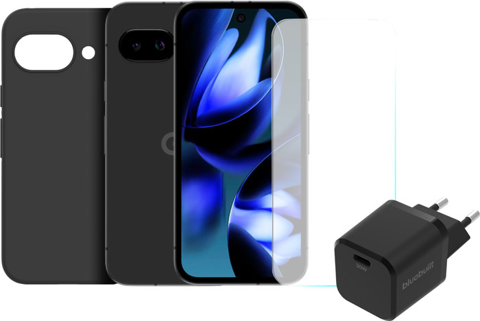 Google Pixel 9a 128GB Zwart 5G + Compleet Accessoirepakket Main Image