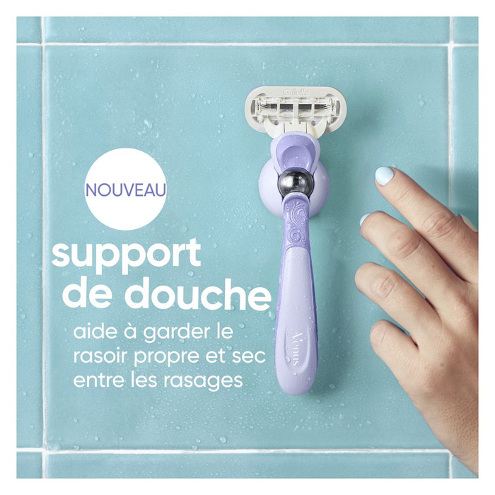 Gillette Venus Extra Smooth Swirl + 9 Recharges de Rasoir produit à l'usage
