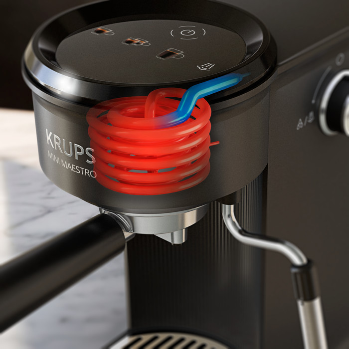 Krups Mini Maestro XP3508 Zwart visual leverancier