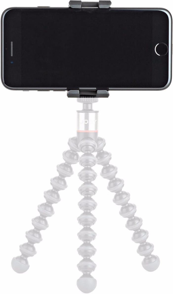 Joby GripTight ONE Mount Zwart product in gebruik