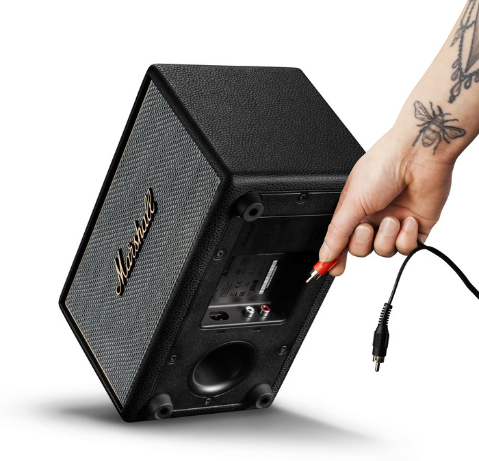 Marshall Acton IV BT Black onderkant