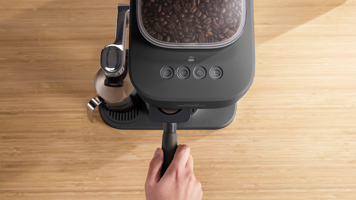 Philips Baristina Latte BAR400/60 Zwart detail