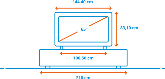 Samsung Led 65" U8070H (2026) visual Coolblue 1