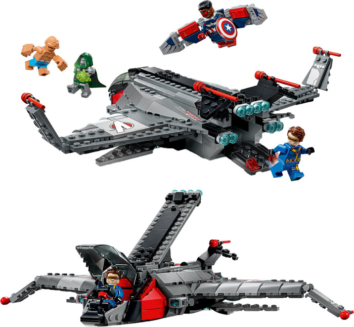LEGO Marvel - Avengers : Doomsday Le Quinjet 76347 produit à l'usage