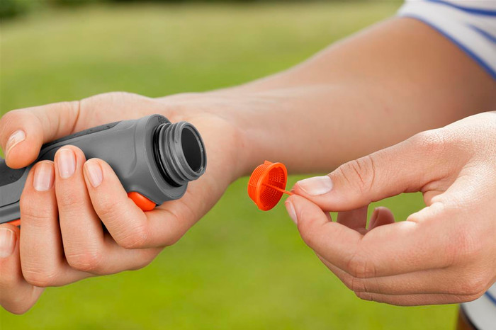 Gardena Comfort Pistoolbroes product in gebruik