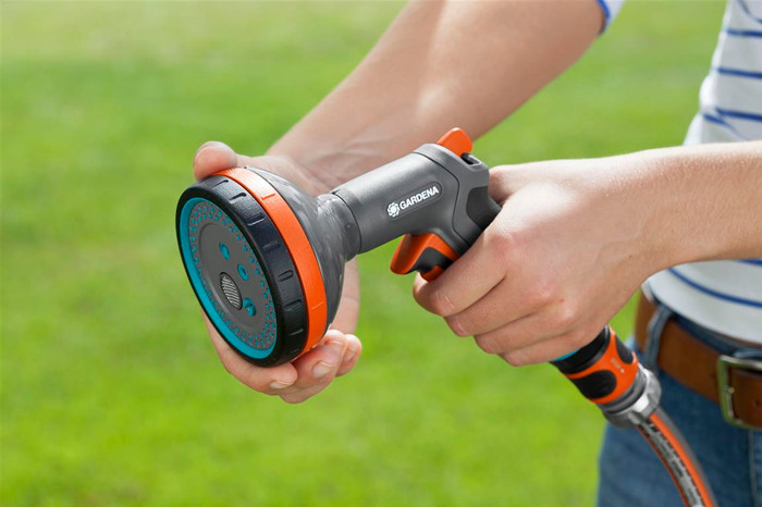 Gardena Comfort Pistoolbroes product in gebruik