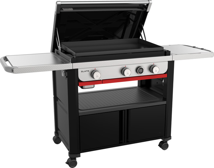 Weber Slate GPD 76 cm Premium Plancha Black linkerkant