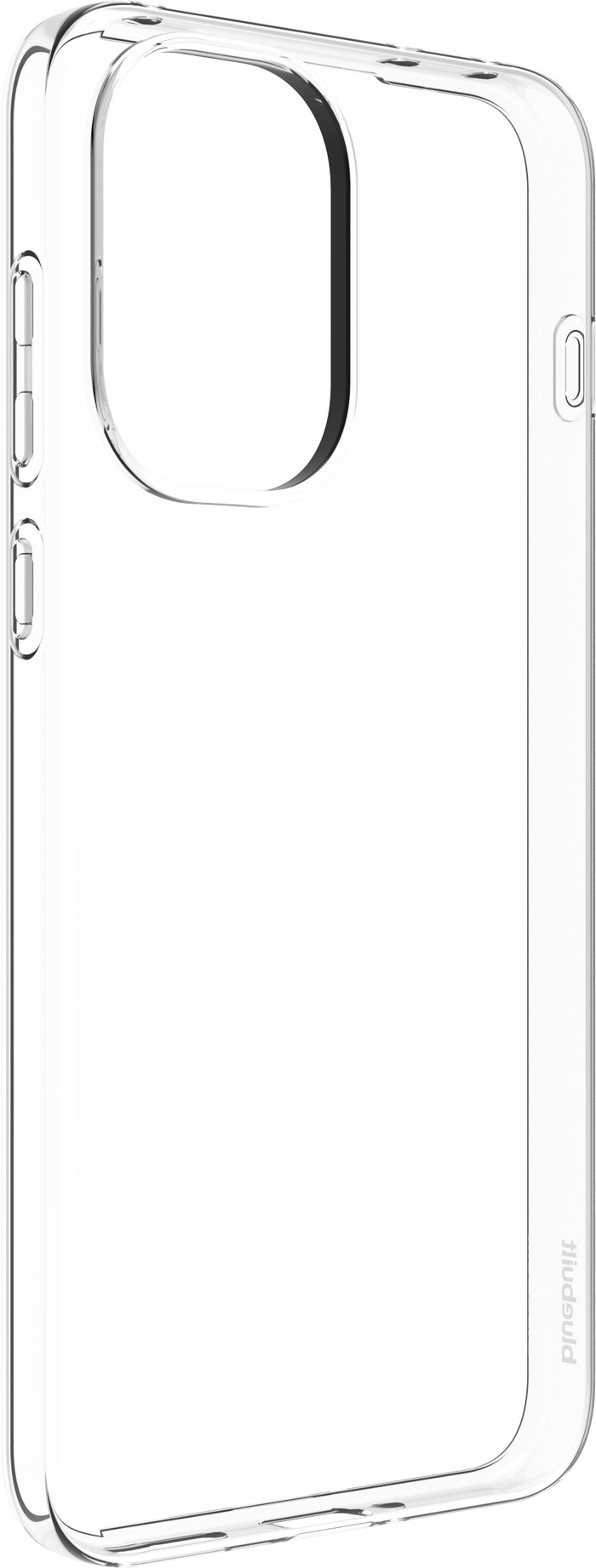 BlueBuilt OnePlus 15R Back Cover Transparant linkerkant