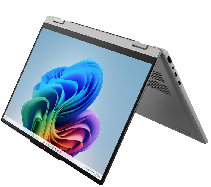 Lenovo IdeaPad 5 2-in-1 OLED Copilot+ 14IPH11 83UG0056MB AZERTY rechterkant