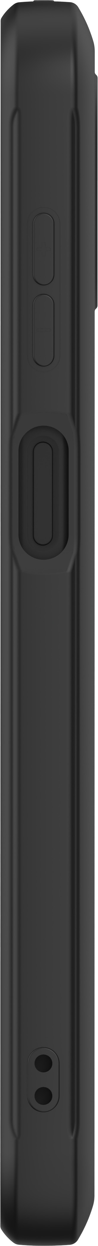 Just in Case Soft Design Samsung Galaxy Xcover7 Pro Back Cover Zwart rechterkant