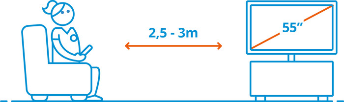 TCL 55 inches QLED P71K 4K (2025) + TCL S45H 2.0 Soundbar visual Coolblue 2