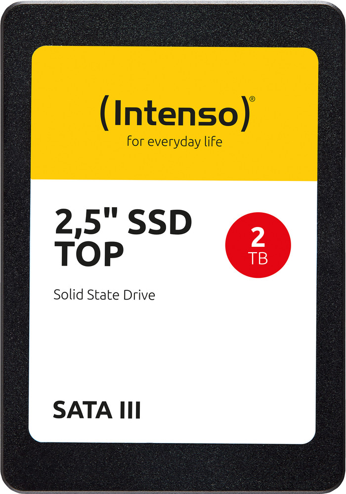 Intenso SSD 2 TB 2,5'' SSD SATA III Top Performance voorkant
