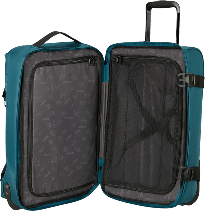 American Tourister DUFFLE/WH S TOTALLY TEAL inside