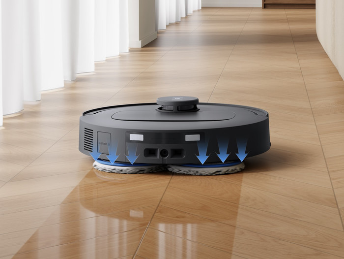 Ecovacs Deebot T30e OMNI product in gebruik