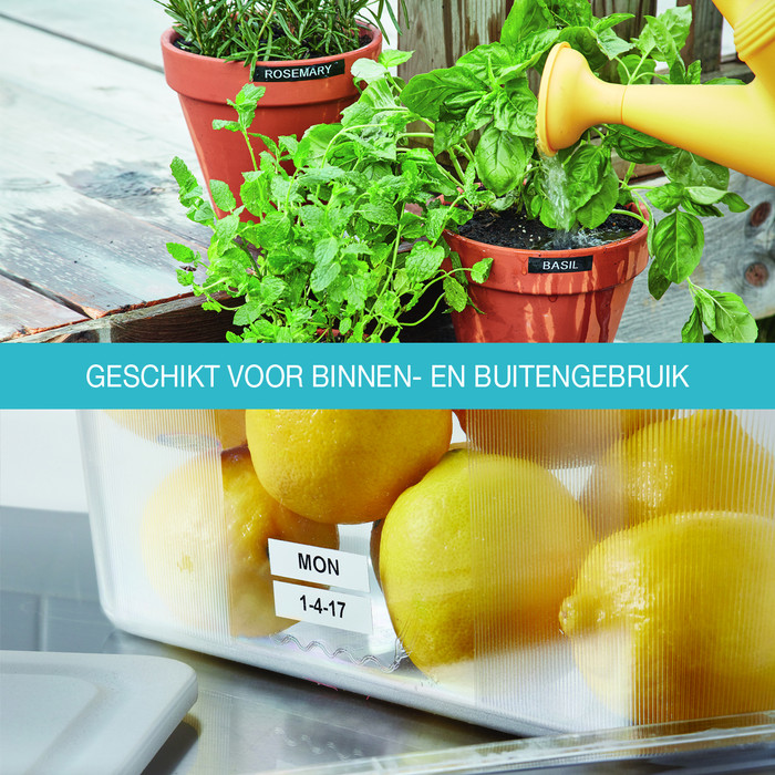 DYMO LW Étiquette Durable D1 Blanc-Noir (12 mm x 3 m) visuel fournisseur