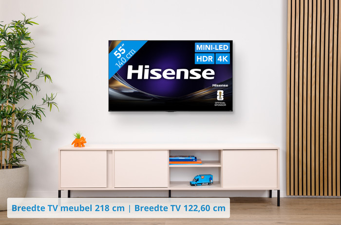 Hisense ULED 55" U79S PRO (2026) visual Coolblue 1